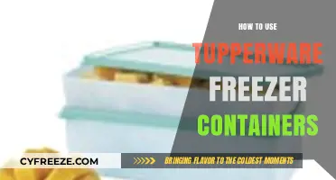 Maximize Food Storage: Effective Tips for Using Tupperware Freezer Containers