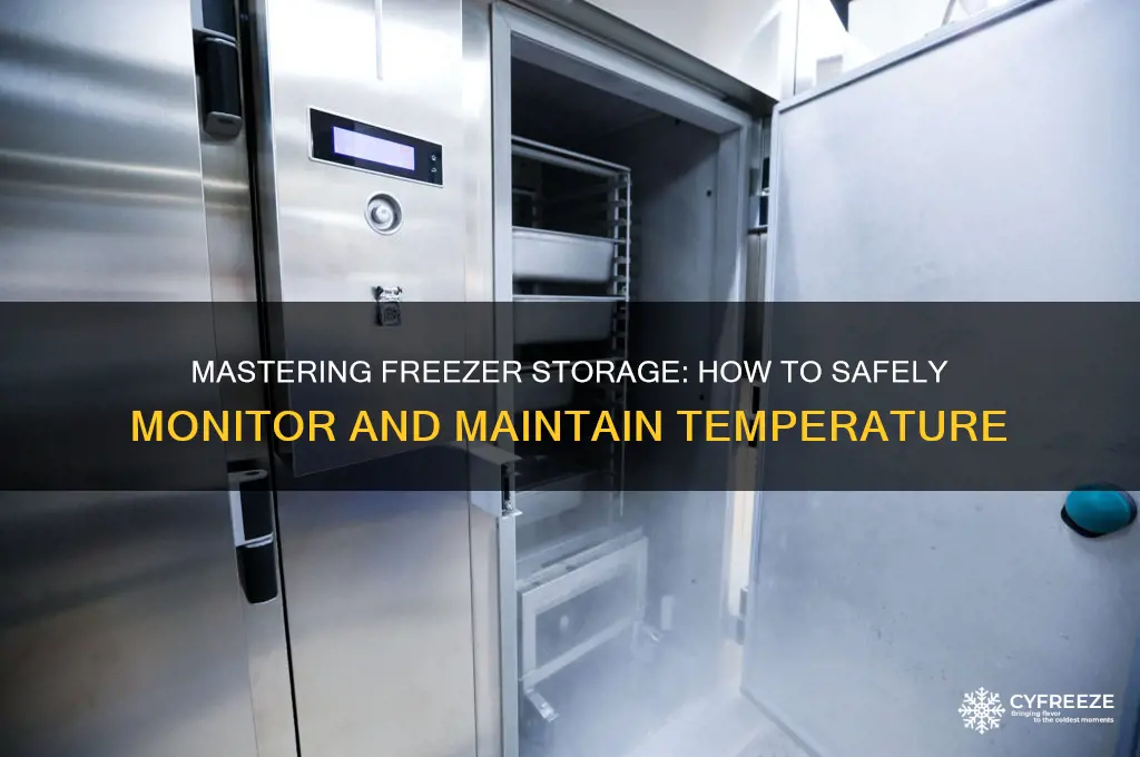 how tonrwstore temperature to a freezer