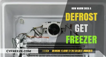 How Warm Does a Defrost Cycle Make Your Freezer?