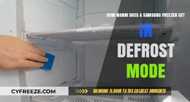 Samsung Freezer Defrost Mode: Understanding Its Temperature Range and Function