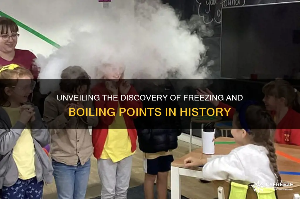 how was freezing and boiling point discovered