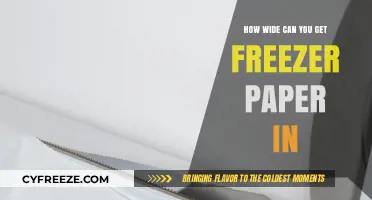 Maximize Your Crafting: Discover Freezer Paper's Widest Available Sizes
