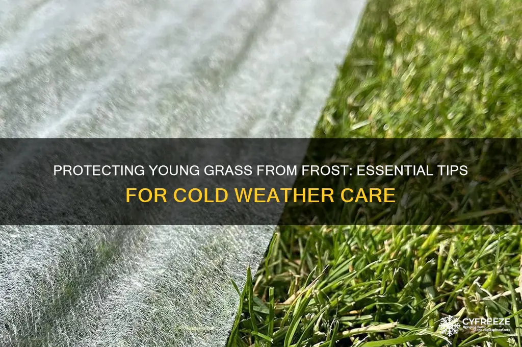 how young baby grass before freezing temperature