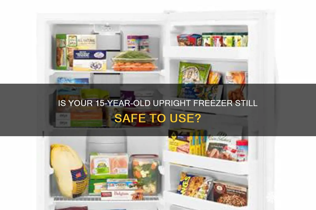 is a 15 year old upright freezer okay to use