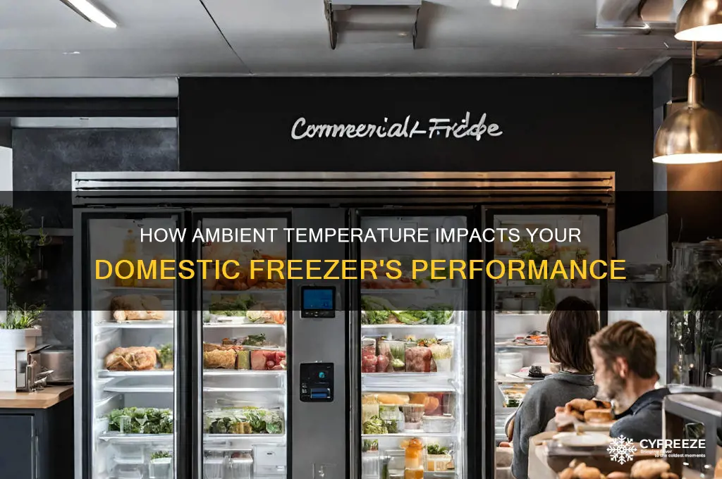 is a domestic freezer based on ambient temperature