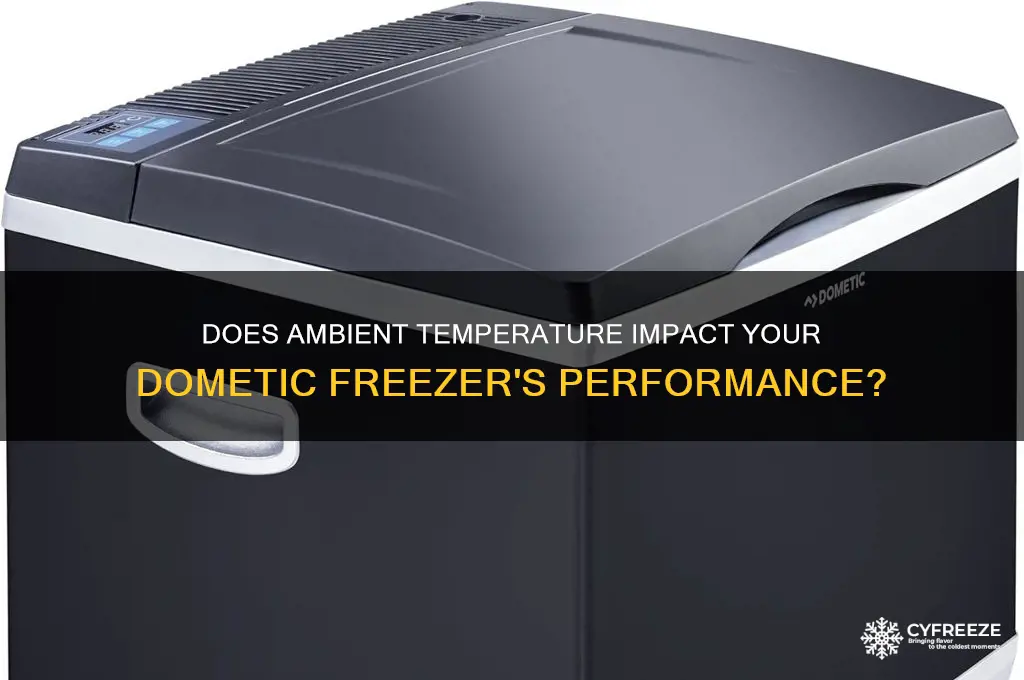 is a dometic freezer based on ambient temperature