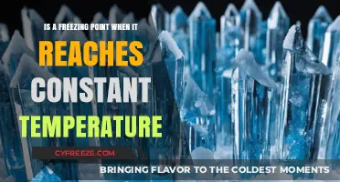Understanding Freezing Point: When Constant Temperature Signals Solidification