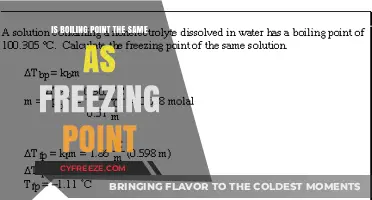 Boiling Point vs. Freezing Point: Understanding the Key Differences