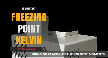 Is the Constant Freezing Point Always Measured in Kelvin?