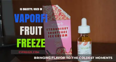 Is Diacetyl in VaporFi Fruit Freeze? Uncovering the Truth