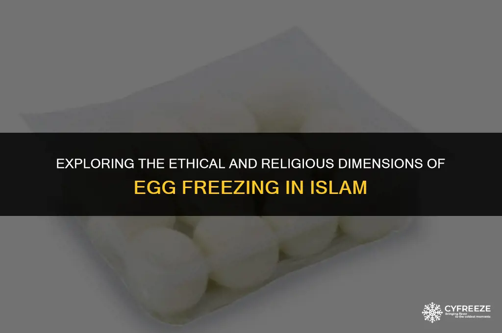 is egg freezing halal