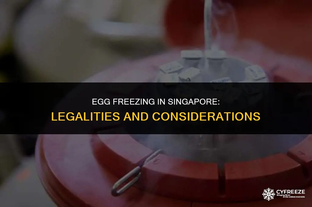 is egg freezing illegal in singapore