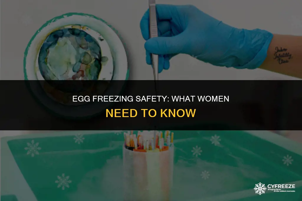 is freezing eggs safe for woman