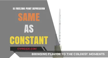 Freezing Point Depression vs. Constant: Understanding the Key Differences