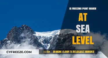 Does Altitude Affect Freezing Point? Sea Level vs. Higher Elevations