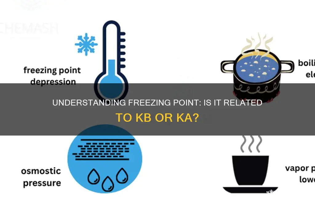 is freezing point kb or ka