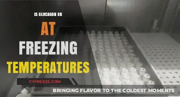 Can Glucagon Be Stored and Used Safely at Freezing Temperatures?