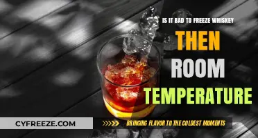 Freezing Whiskey: Does Temperature Affect Quality and Taste?