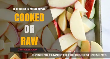 The Great Apple Freeze: Raw vs. Cooked - Which Wins?