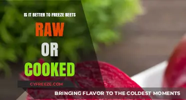 Beet Preservation: The Great Raw vs. Cooked Freezing Debate