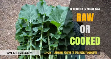 Kale Preservation: The Great Raw vs. Cooked Freezing Debate