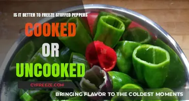 Cooked vs. Uncooked: The Great Stuffed Pepper Freezing Debate