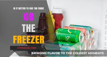 Fridge vs. Freezer: Which is Best for Food Storage?