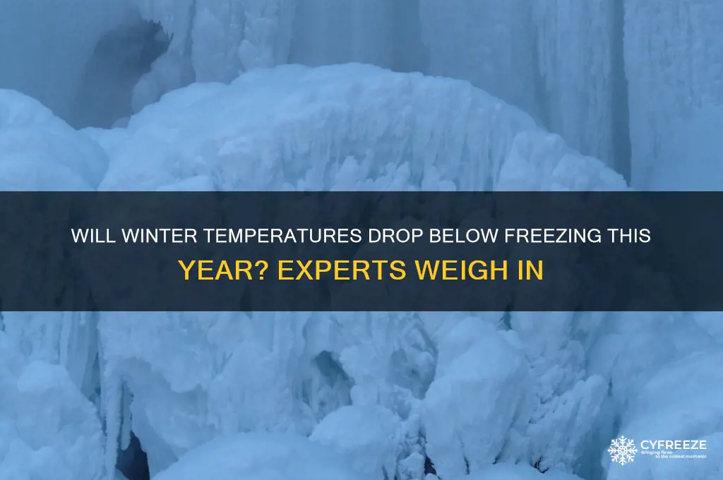 is it going to ever get below freezing this winter