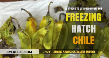 Freezing Hatch Chile with Foodsavers: Benefits and Best Practices