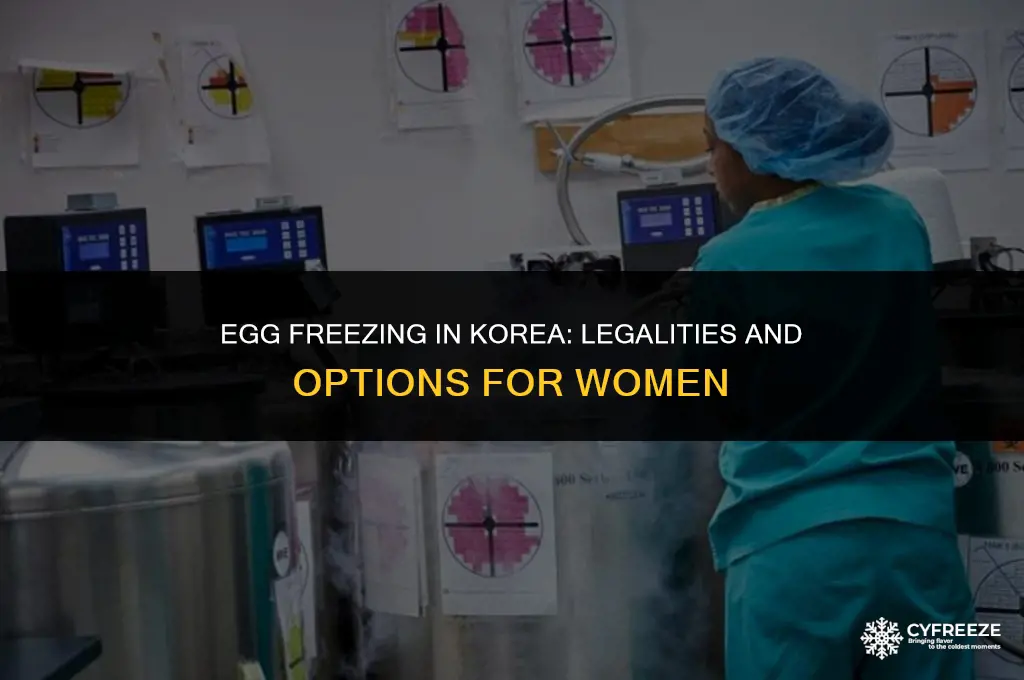 is it legal to freeze eggs in korea