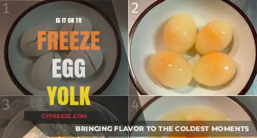 The Great Egg Yolk Freeze: A Culinary Conundrum Explored