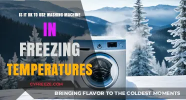 Using Washing Machines in Freezing Temps: Safe or Risky Move?