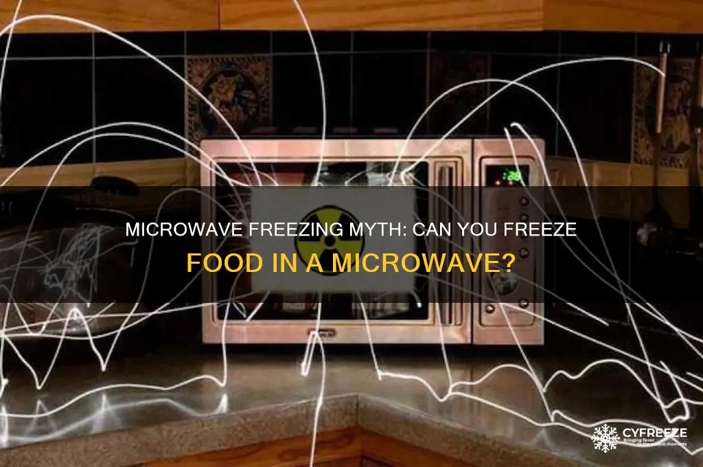 is it possible yo use a microwave to freeze