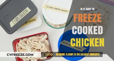 Safe Storage: The Do's and Don'ts of Freezing Cooked Chicken