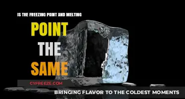 Freezing Point vs. Melting Point: Understanding the Same Temperature