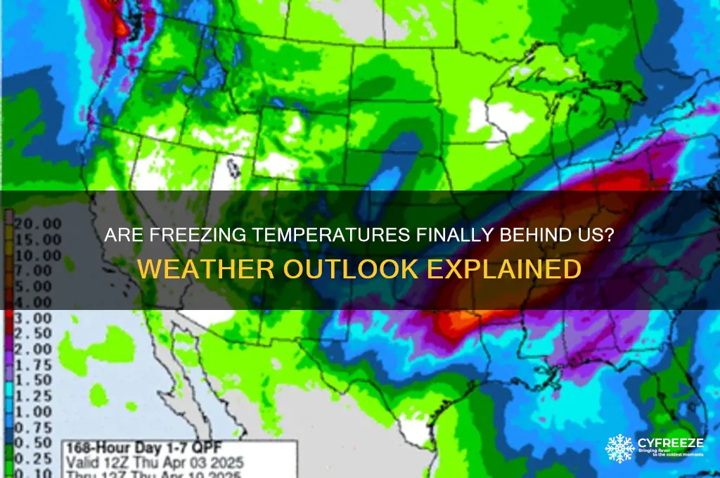 is the freezing temperatures over