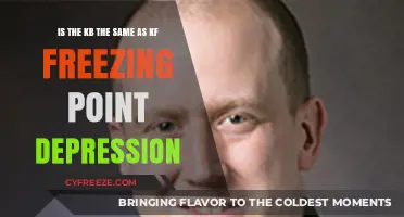 Understanding Freezing Point Depression: Are Kb and Kf Interchangeable?