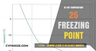 Is 25 Degrees the Freezing Point? Unraveling Temperature Myths