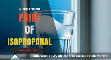 Exploring Isopropanal's Freezing Point: Facts, Myths, and Scientific Insights