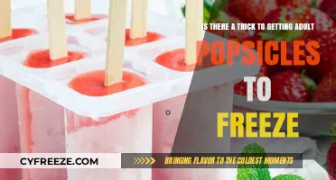Mastering Adult Popsicles: The Ultimate Freezing Trick Revealed