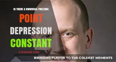 Exploring the Universality of Freezing Point Depression Constants