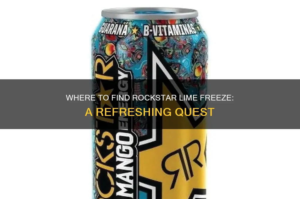 is there anywhere i can get rockstar lime freeze