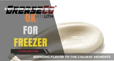 White Lithium Grease Temperature Range: Freezer-Safe or Not?
