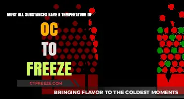 Do All Substances Freeze at 0°C? Unraveling the Myth