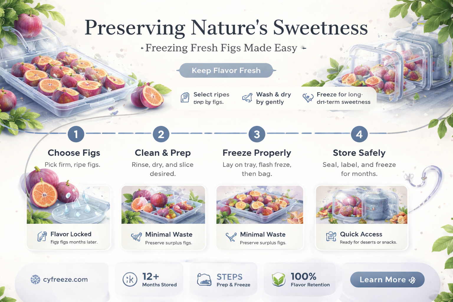 can you freeze fresh figs