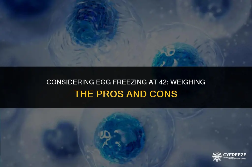 should i do egg freeze at 42