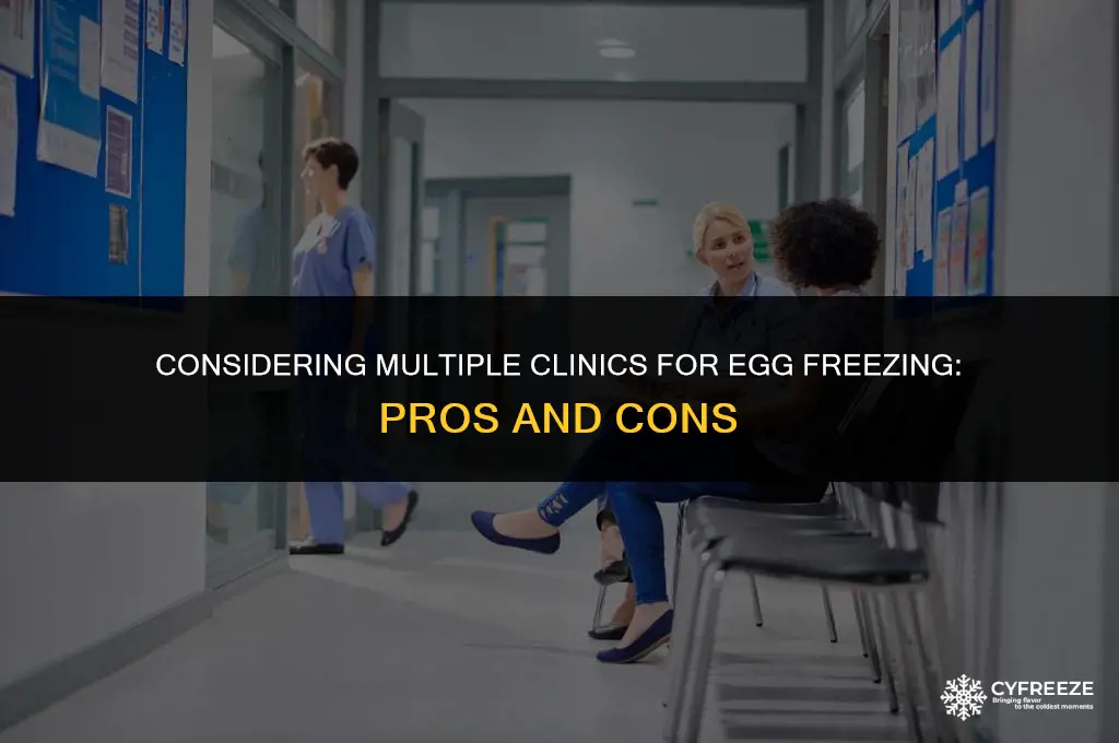 should i freeze my eggs at more than one clinic