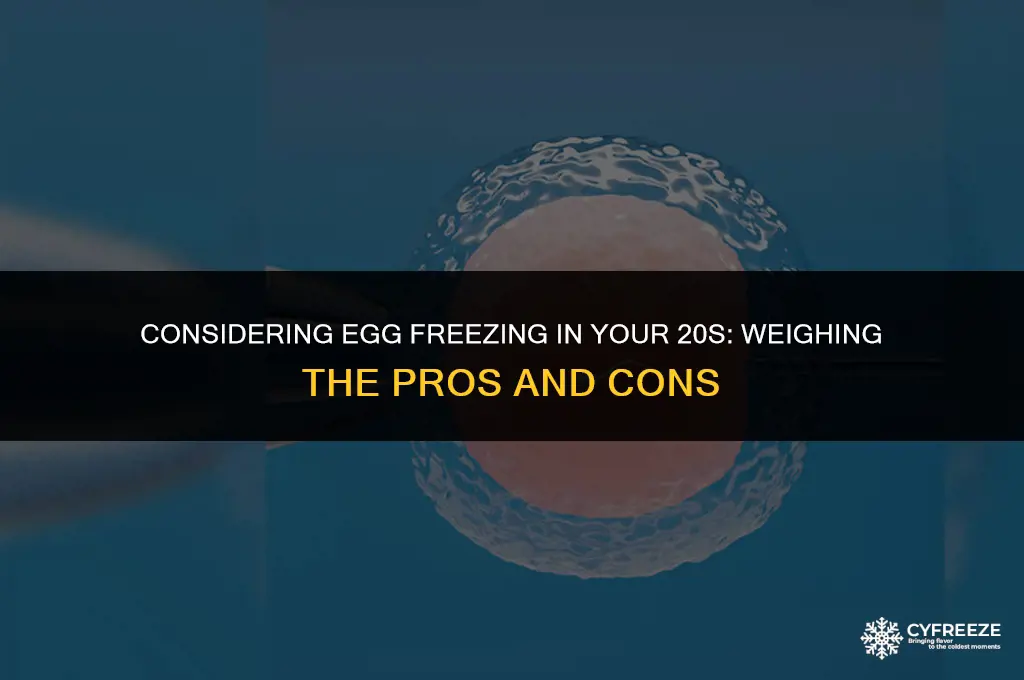 should i freeze my eggs in my 20s