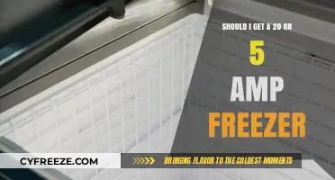 Choosing the Right Freezer: 20 Amp vs. 5 Amp - Which Fits Your Needs?