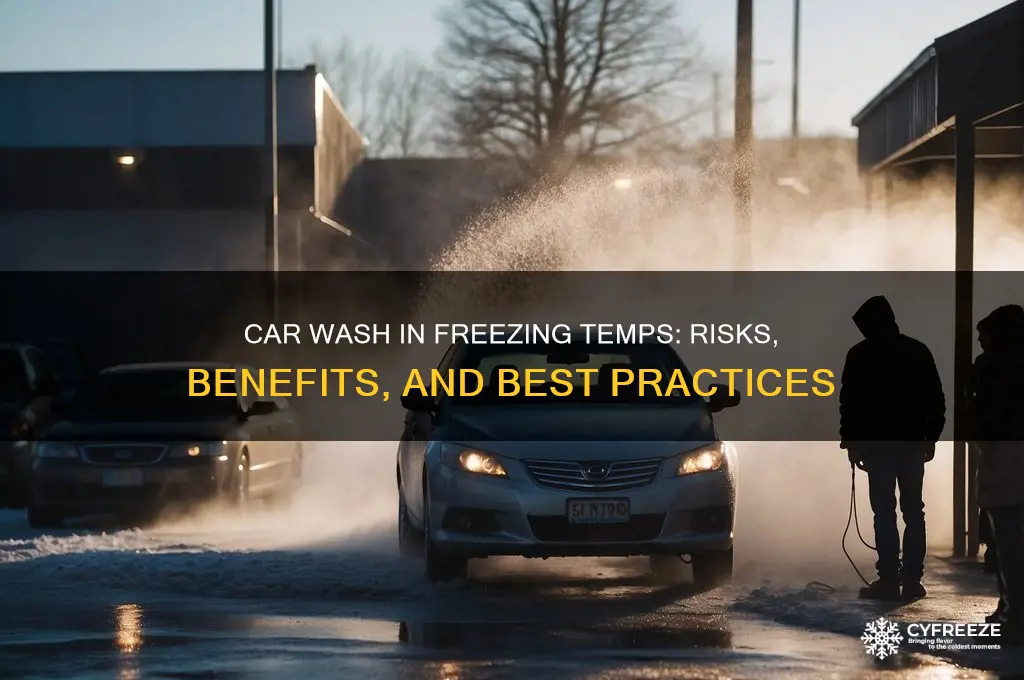 should i get a car wash in freezing weather